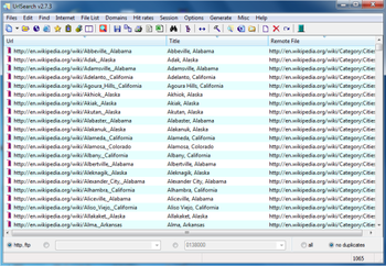 UrlSearch screenshot