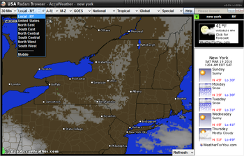 USA Radars Browser screenshot 2