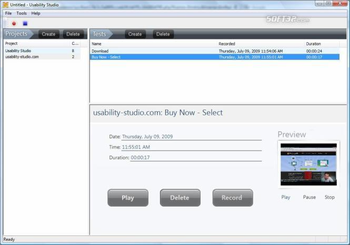 Usability Studio screenshot 3