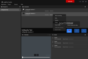 Usability Studio screenshot