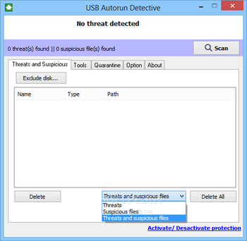 USB Autorun Detective screenshot