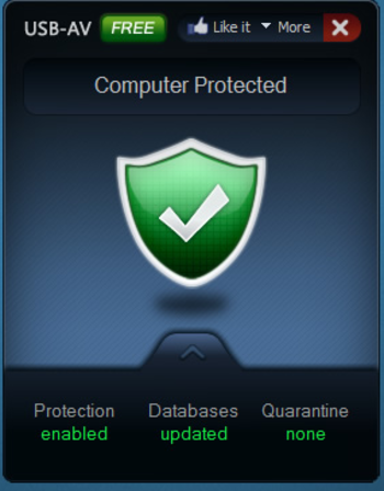 USB-AV Antivirus Free screenshot