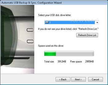 USB Backup Professional Edition screenshot