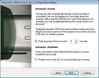 USB Backup Professional Edition screenshot 4