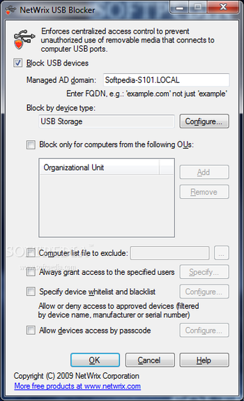 USB Blocker screenshot