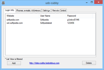 usb-cubby screenshot 2