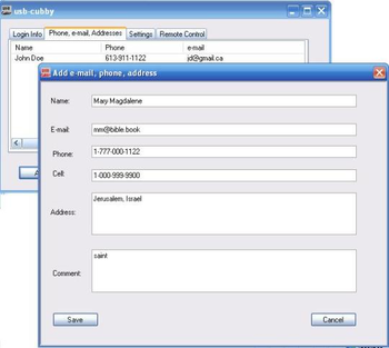 USB-Cubby screenshot