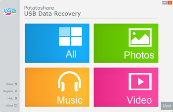 USB Data Recovery screenshot