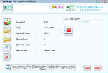 USB Digital Media Data Recovery screenshot 2