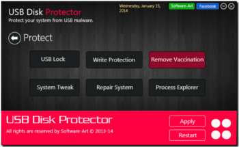 USB Disk Protector screenshot