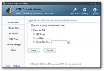 USB Drive Antivirus Portable screenshot