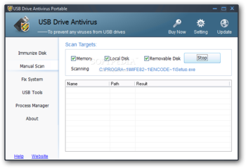 USB Drive Antivirus Portable screenshot 2