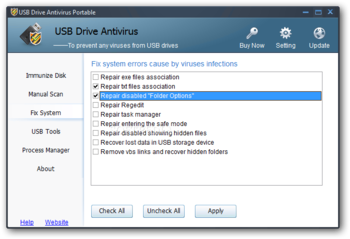 USB Drive Antivirus Portable screenshot 3
