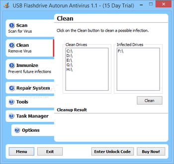 USB Flash Drive Autorun Antivirus screenshot 2