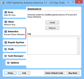 USB Flash Drive Autorun Antivirus screenshot 3