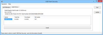 USB Flash Security++ screenshot