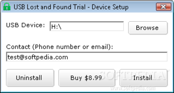 USB Lost and Found screenshot