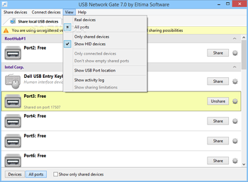 USB Network Gate screenshot 6