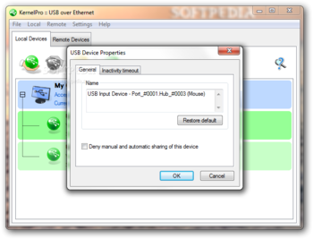 USB over Ethernet screenshot 2
