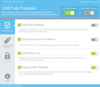 USB Protection Tool screenshot