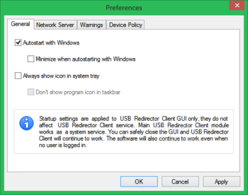 USB Redirector Client screenshot 4