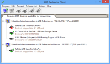 USB Redirector Client screenshot 8