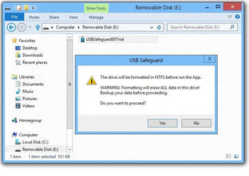 USB Safeguard screenshot