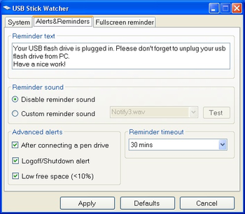 USB Stick Watcher screenshot