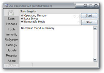 USB Virus Scan screenshot