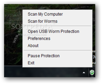 USB Worm Protection screenshot