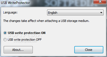 USB WriteProtector screenshot