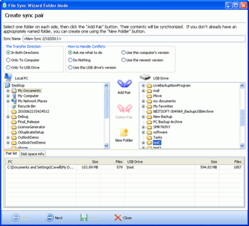 USBsyncer Portable screenshot 3