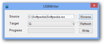 USBWriter screenshot