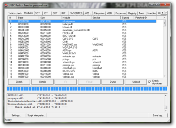 USEC Radix screenshot 2