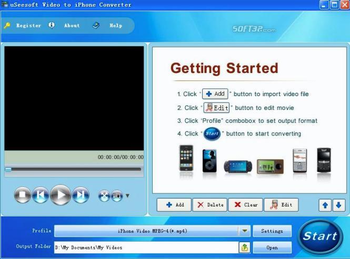 uSeesoft Video to iPhone Converter screenshot 2