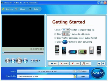 uSeesoft Video to iPod Converter screenshot 2