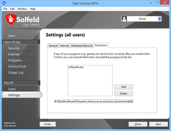 User Control screenshot 19