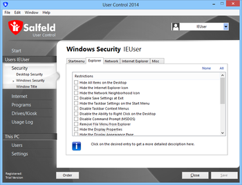 User Control screenshot 7