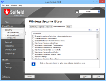 User Control screenshot 8