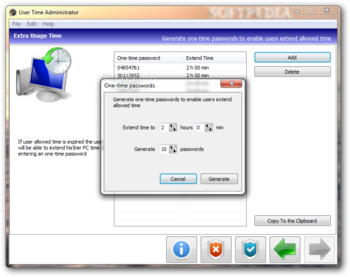 User Time Administrator screenshot 10