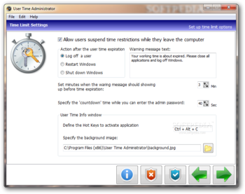 User Time Administrator screenshot 7