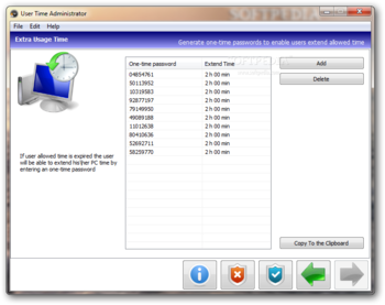 User Time Administrator screenshot 9