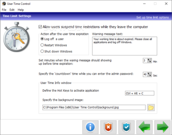 User Time Control screenshot 10