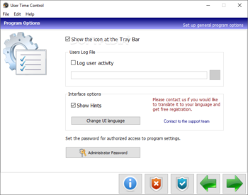 User Time Control screenshot 11