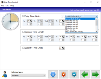 User Time Control screenshot 6
