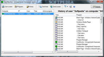 UserMonitor screenshot