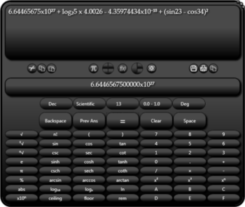 Usmania Calculator screenshot