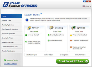 Utililab SystemOptimizer screenshot 6