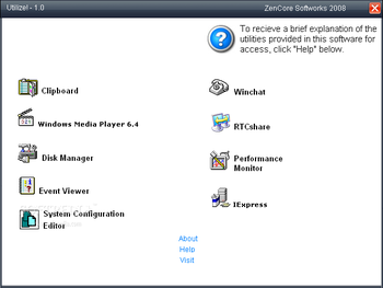 Utilize! screenshot