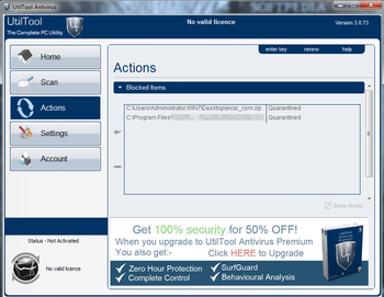 UtilTool Antivirus screenshot 2